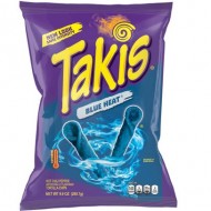 Takis Blue Heat Hot Chilli Pepper 9.9oz 280g Unit Count: 14